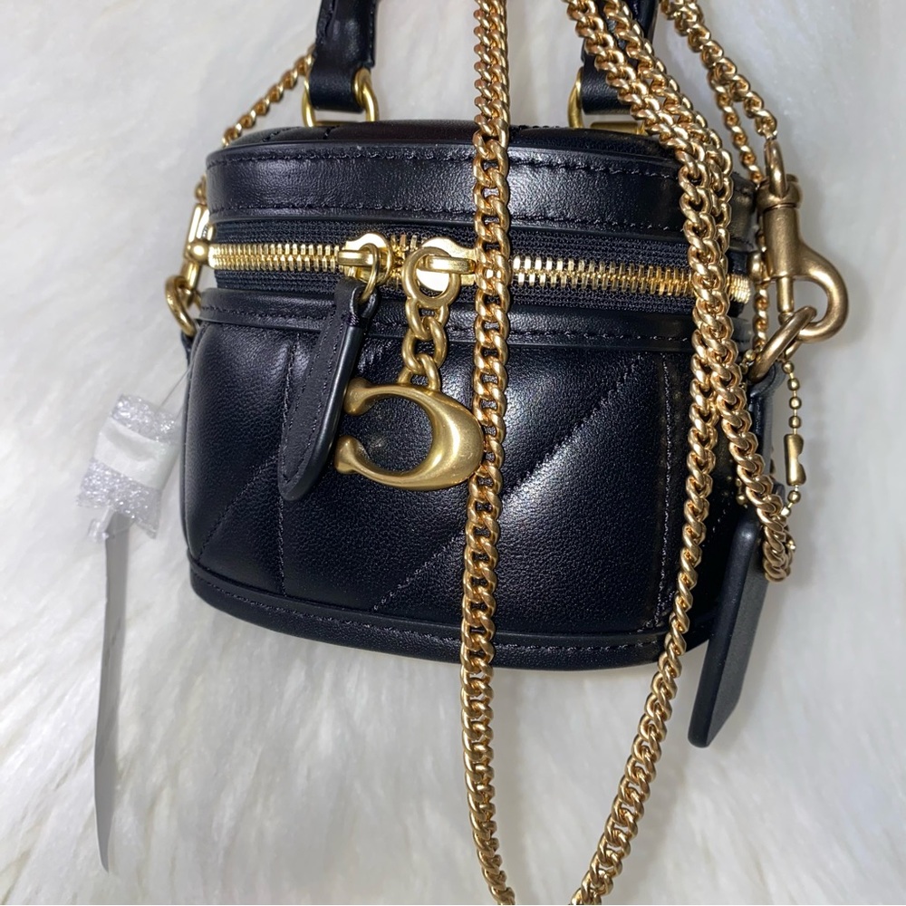 Coach leather micro purse New